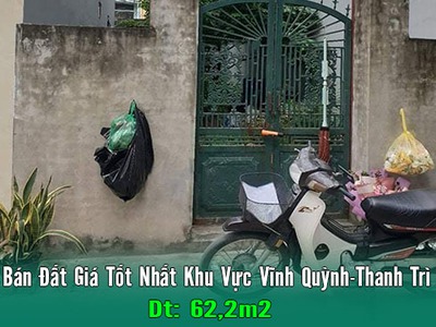 Chính chủ bán đất giá tốt nhất khu vực vĩnh quỳnh-thanh trì 0