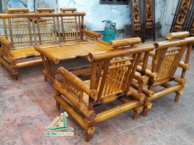 Bán bàn ghế sofa mây tre đan   Sự lựa chọn hoàn hảo cho phòng khách sang trọng 1