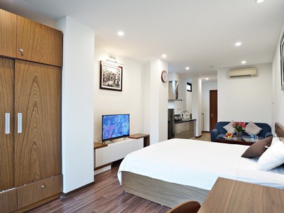 Cực hiếm cho thuê căn hộ siêu vip, đầy đủ tiện nghi tại cát linh - đống đa 0