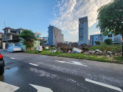 Bán đất mặt đường đôi 30m tđc vĩnh niệm, 60m hướng đông bắc, giá 78 tr/m 3