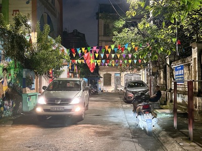 Bán 46M lạc trung tặng nhà phân lô hai bà trưng 1