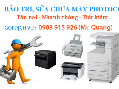 Dịch Vụ Sửa Chữa Và Thay Thế Linh Kiện Máy Photocopy Chính Hãng Tại Tân Đại Thành 0