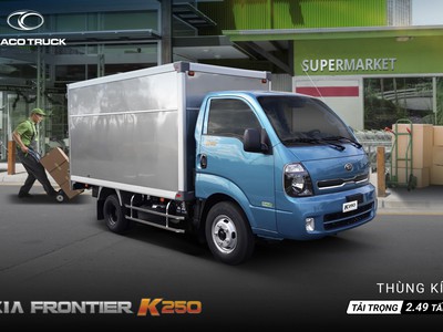 KIA FRONTIER K250L   thùng dài 4.5m sẵn xe giao ngay 1