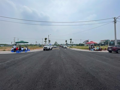 Cần bán lô góc đất đấu giá dộc tranh, xã trạch mỹ lộc, h.phúc thọ, hà nội 0