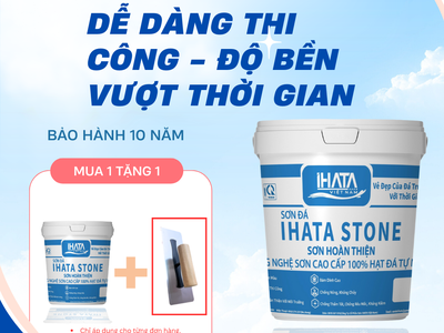Cơ Hội Kinh Doanh Hấp Dẫn Cùng Sơn Giả Đá IHATA 0