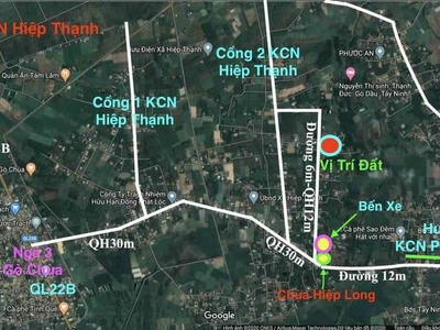 Vị trí vàng  đất thổ cư 132m  tây ninh, gần kcn hiệp thạnh, giá chỉ 550 triệu 0