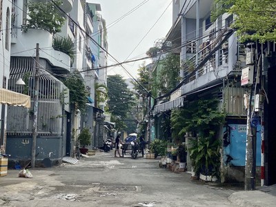 Bán nhà hẻm xe hơi trịnh đình trọng - lũy bán  bích, 8x22m, 4 tầng cũ, 5pn. 15 tỷ 1