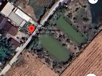 Bán đất MT kênh An Phú Tây. Bình Chánh 32m x 31m 1000m2 QH dân cư giá 7,5 tỷ 0