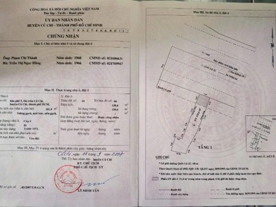 Chính chủ cần bán nhanh căn nhà vị trí đẹp tại thị trấn củ chi, huyện củ chi, tphcm 1