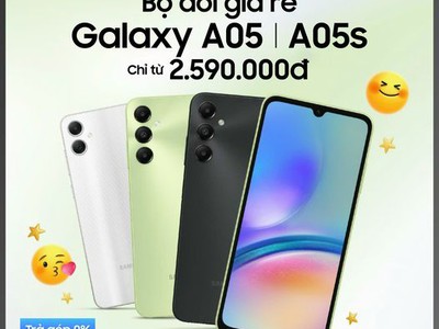 Bộ đôi giá rẻ - GALAXY A05  A05S 0