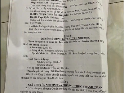 Chính chủ cần bán hơn 6 nghìn m2 đất xóm đá bạc, xã liên sơn, huyện lương sơn, tỉnh hòa bình. 2