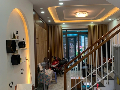 Nhà 2 lầu mới keng full nội thất, gần ngã 5- quang trung, dt 4x12m, chỉ 4.8 tỷ 1