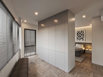 Chính chủ bán nhà 56m2 x 6 tầng lô góc, 2 xe ô tô vào nhà tại Long Biên, có thang máy, full nội thất 6