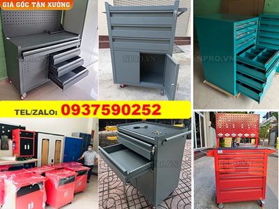 Kệ đồ nghề 3 khay 1 ngăn khóa 2