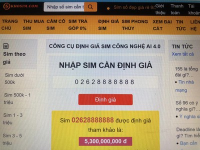 Số Vip Nhất Tỉnh Đắc Lăk  Đẹp Vip Top Đầu Việt Nam 0262.8888888 0