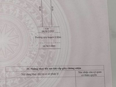 Chính chủ ủy quyền bán lô đất tái định cư dương sơn hoà châu , đường quy hoạch 5m5 4