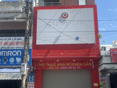 Cho thuê nhà trung tâm mặt tiền   71 hải phòng, phường thạch thang, hải châu đà nẵn 0