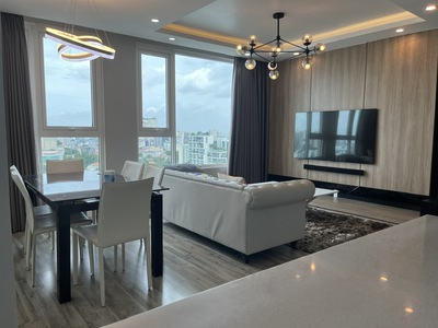 Cho thuê căn hộ Leman Luxury, đường Nguyễn Đình Chiểu, Phường 6, Q.3 : -	Căn 1 : Diện tích 100m2 0