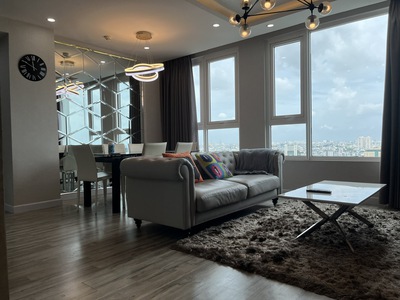 Cho thuê căn hộ Leman Luxury, đường Nguyễn Đình Chiểu, Phường 6, Q.3 : -	Căn 1 : Diện tích 100m2 1