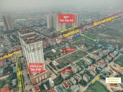 - bán lô đất dv  tân việt, hoài đức . - dt 55m mt 3.7m  .hướng tây nam sau thoáng . -  giá đầu tư 0