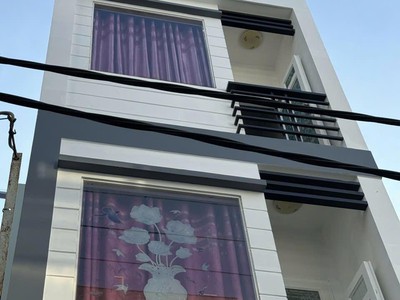 Quận 8, bùi minh trực - nhà nhỉnh 4t - hẻm xe hơi, hẻm thông - kế kdc bông sao xịn xò - hẻm trước 1