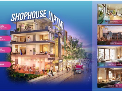 Sang nhượng Nhà phố, Shophouse Mũi Né Summer Land giá từ 5,5 tỷ 0