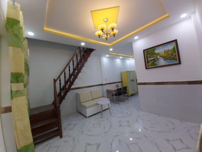 Bán nhà quận 12 đường thạnh lộc 27   1 trệt 1 lầu giá 2.35 tỷ 0