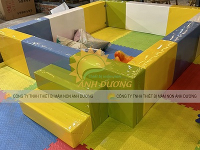 Cung cấp hạt sứ cho đồ chơi xúc cát trong khu vui chơi trong nhà 4