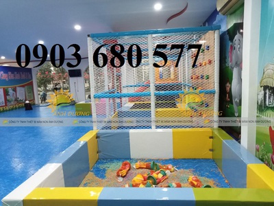 Cung cấp hạt sứ cho đồ chơi xúc cát trong khu vui chơi trong nhà 5