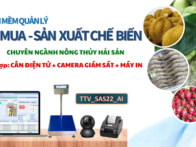 Phần mềm quản lý thu mua nông sản, thủy sản 0