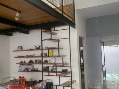 Nhà vườn vuông đẹp thạnh lộc 22 q12, 112m2, 1 lửng, 2pn, 6.5x17m, đ.2m chỉ 3.x tỷ 2