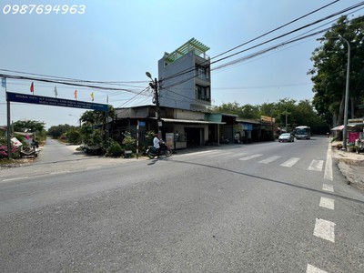 Củ chi, full thổ hàng hiếm - mặt tiền đường gần khu dân cư gần siêu thị bhx, thích hợp đầu tư kinh 0