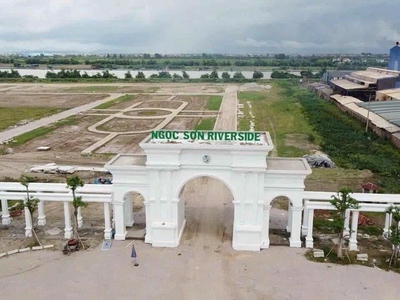 Bán lô đất LK5 view sông, dự án Ngọc Sơn Riverside, TP HD, 94m2, mt 5m, vị trí đẹp, giá tốt 0