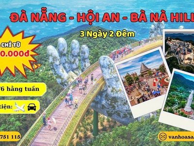  Đà Nẵng - Rừng dừa bảy mẫu - Hội An - Bà Nà Hills 3n2đ  2