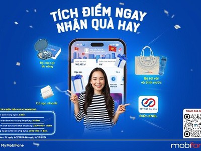 Rinh ngàn quà tặng trong chương trình tích điểm của My MobiFone 0