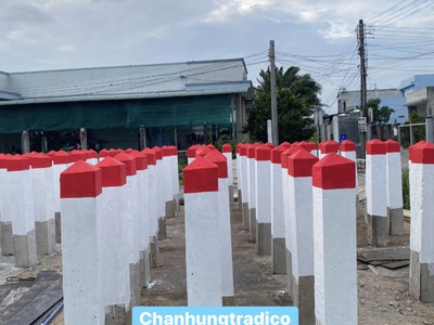 Cột Km - Cọc Km - Cọc H- Cọc Tiêu Giao Thông- Sản Xuất Thi Công Tại Long An 2