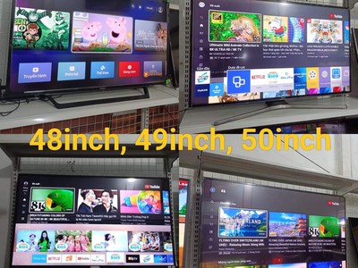 Thanh lý SmartTV các loại 49inch, 50inch Mới 99 Bảo hành 1 đổi 1 0