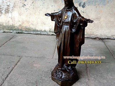 Tượng chúa giesu bằng đồng cao 40cm, giá tượng chúa giesu 1
