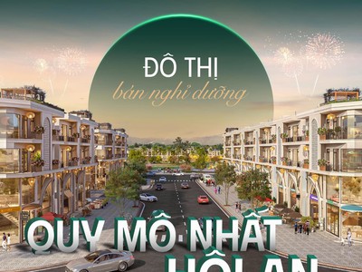 Cơ hội sở hữu đất villa trung tâm Thành Phố Hội An Chỉ Với 28tr/M2 2