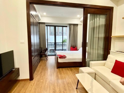Căn hộ 1n1k ngõ 19 liễu giai-tây hồ, 45m có ban công, ngõ ô tô 0