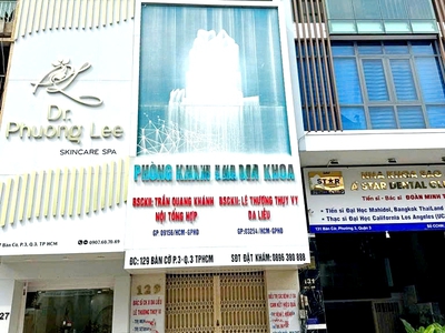 Cho thuê nhà mặt tiền 129 Bàn Cờ, Phường 3, Quận 3. Trệt, 3 lầu 4x16  DT 250m2 chỉ 45tr 0