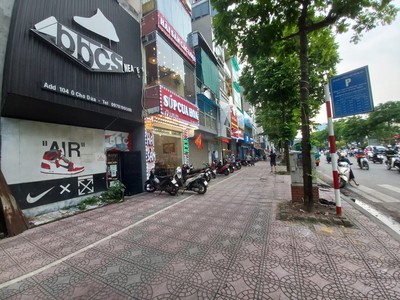 Giá rẻ mặt phố Ô Chợ Dừa, 2 mặt tiền, vỉa hè 3m, đường 8m, kinh doanh đỉnh gần 60m, 20 tỷ 3