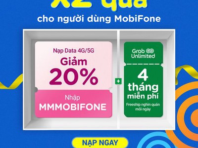 Nạp Data - Siêu giảm giá dành riêng cho khách hàng của MobiFone 0