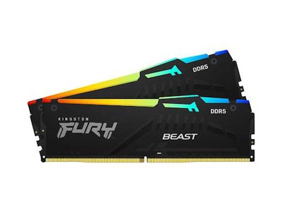 Ram Desktop Kingston Fury Beast RGB 64GB 5600MHz  2 x 32GB  DDR5 5600MHz 0