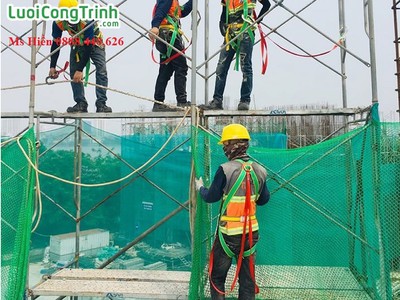 Lưới bao che - lưới an toàn - lưới giàn giáo 1