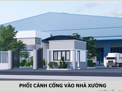 Cho thuê nhà xưởng 5.400m2 KV 14.000m2 tại Thị Trấn Mỹ Phước, Tiền Giang 1