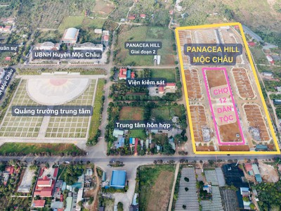 Nhà phố mặt chợ đường Nguyễn Chí Thanh, Panacea Hill Mộc Châu 1
