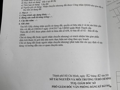 Bán đất tại mặt tiền đường phan văn trị, phường 11, quận bình thạnh, tp hcm, giá là 180 triệu/m 1