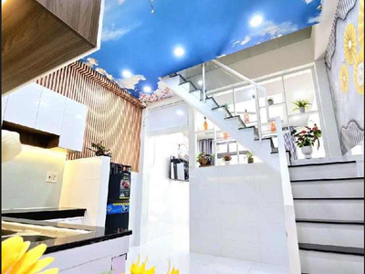 Bán  nhà tạ quang bửu, phường 3, quận 8, 4 tầng, ngang nở hậu 7x18 5