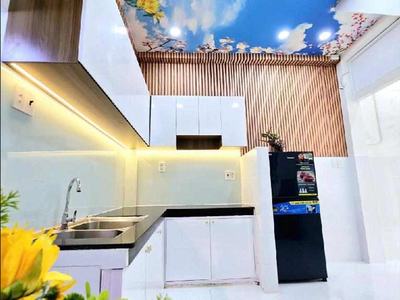 Bán  nhà tạ quang bửu, phường 3, quận 8, 4 tầng, ngang nở hậu 7x18 6